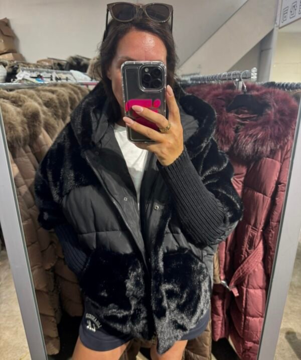 Teddy Jacket True Black