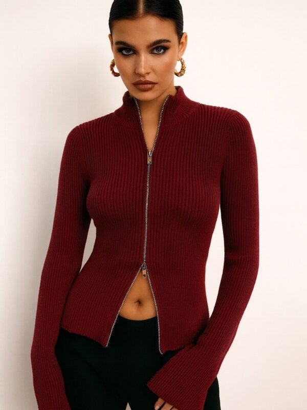 Double Zip Sweater