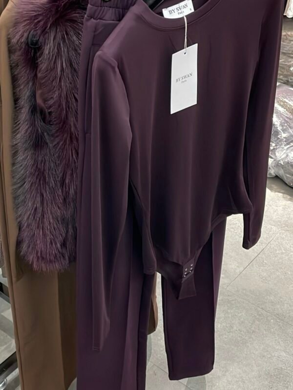 Pants Aubergine