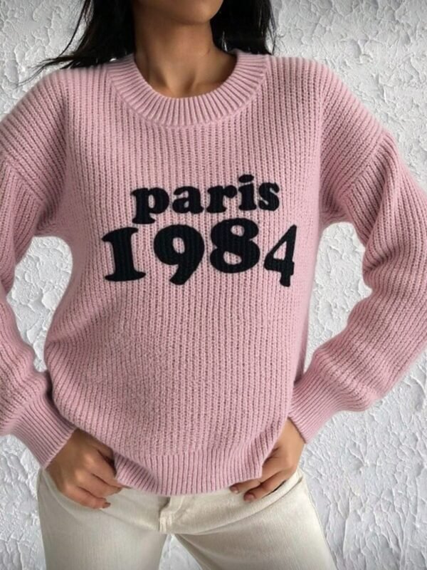 Knit Sweater Paris