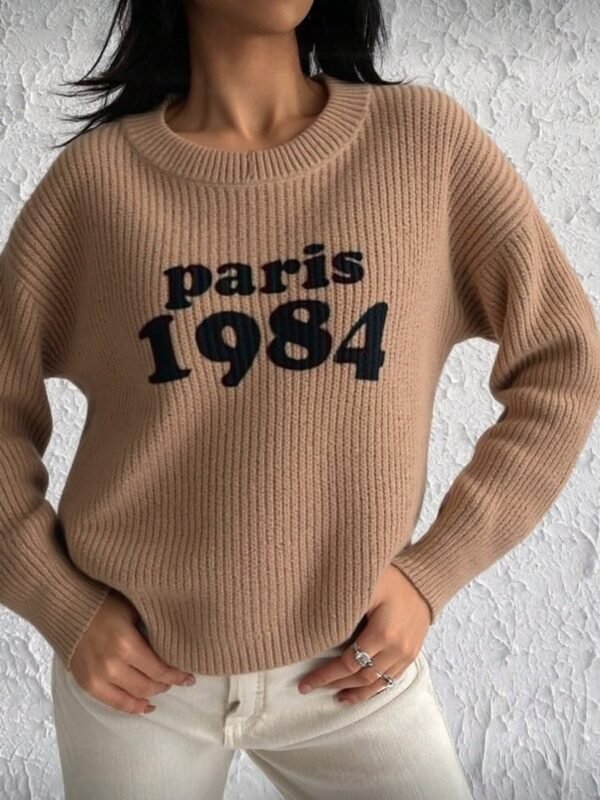 Knit Sweater Paris