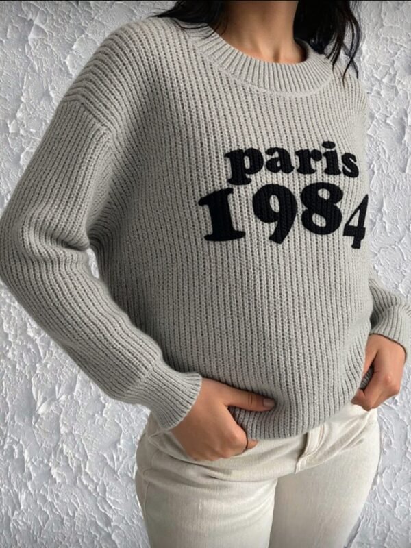 Knit Sweater Paris