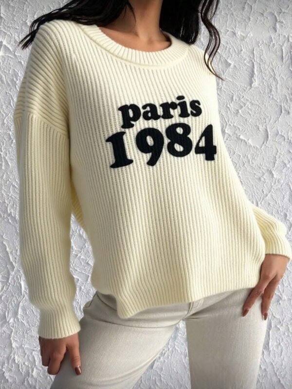 Knit Sweater Paris