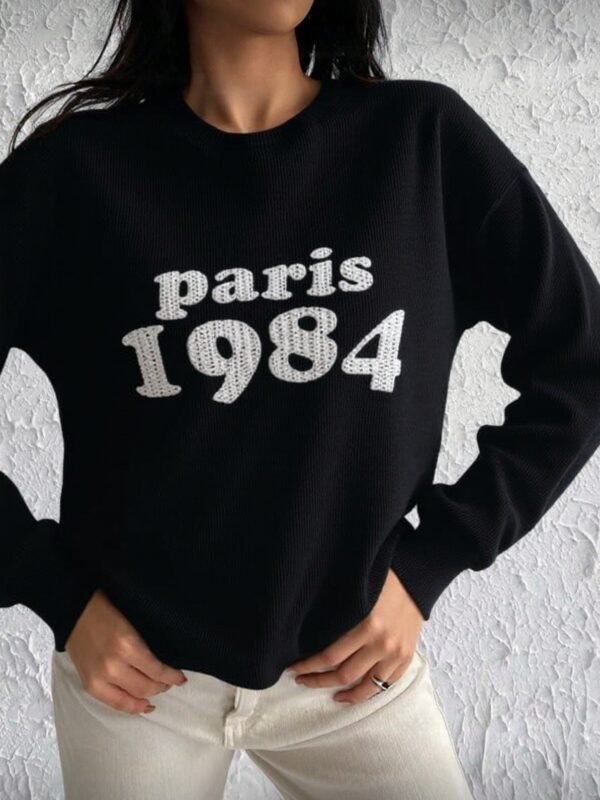 Knit Sweater Paris