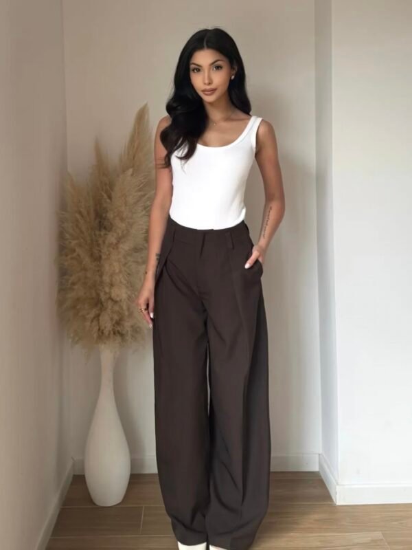 Pantalon Chic Caffee