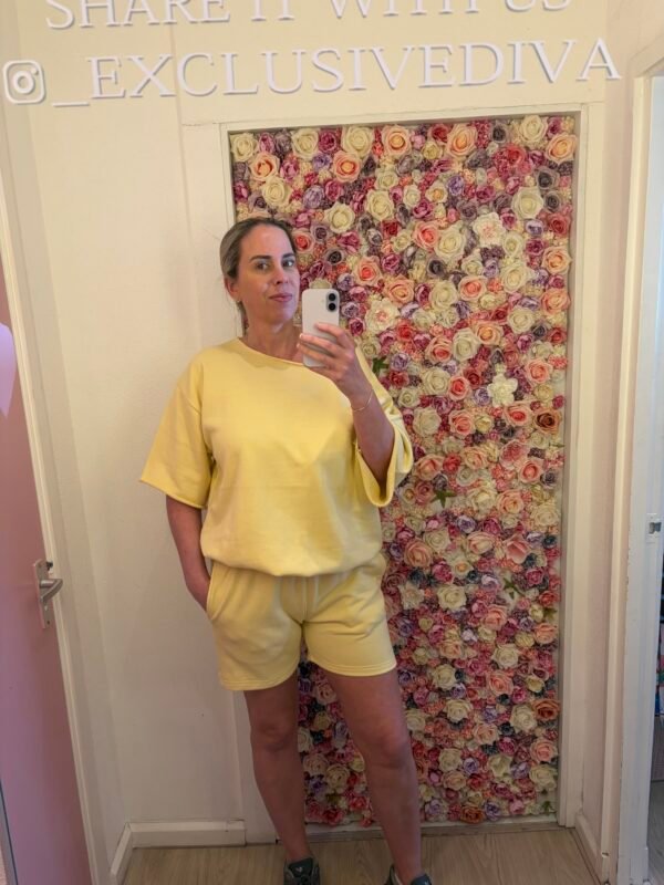 Pastel Off Shoulder Set