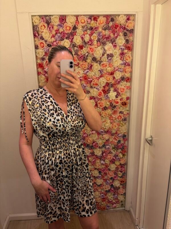 Magic Dress Leopard White