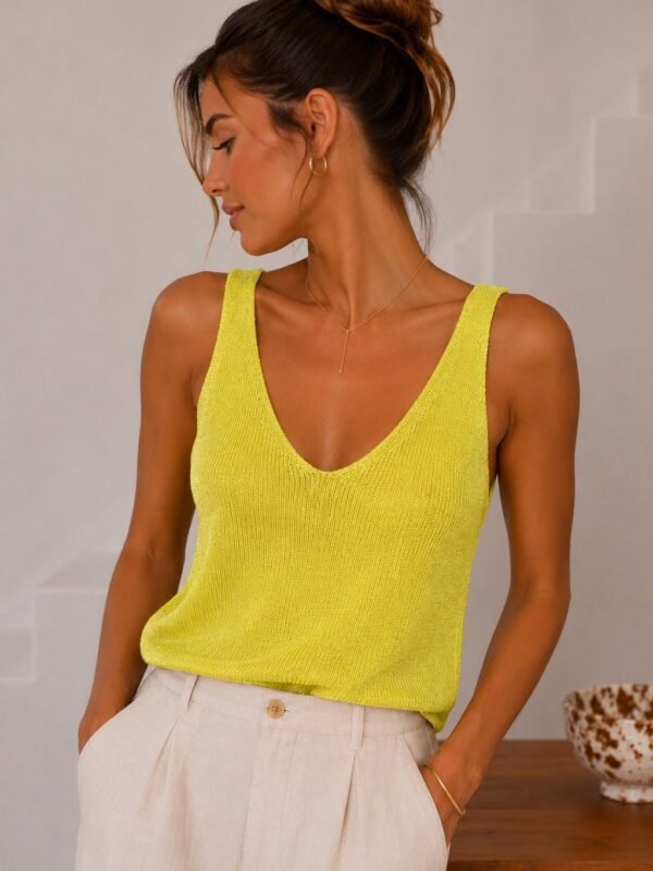 Lurex Tank Top