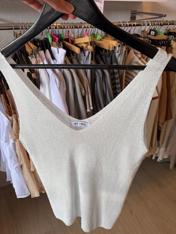 Lurex Tank Top