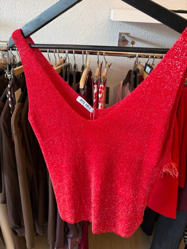 Lurex Tank Top