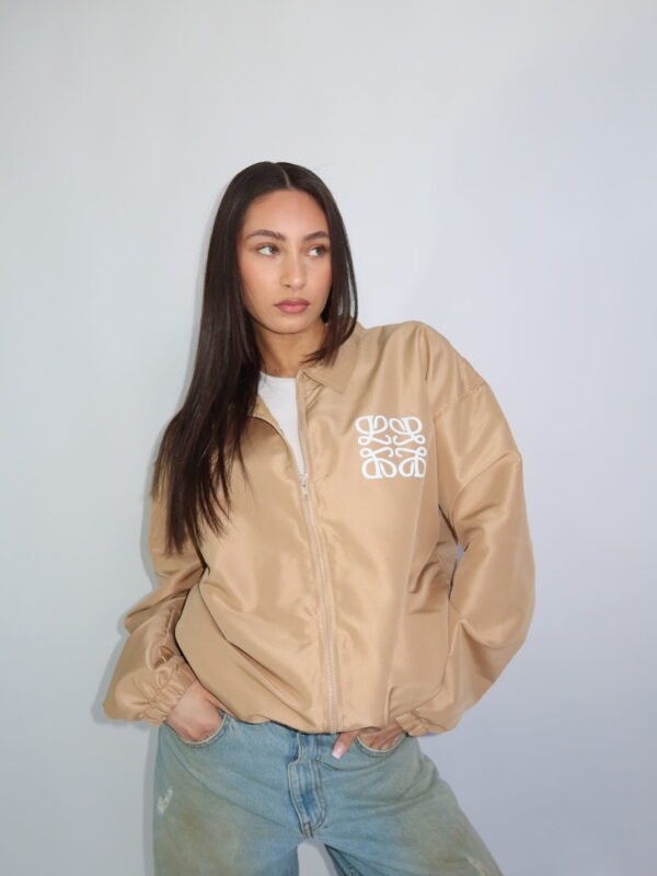 MONOGRAM WINDJACKET – SAND