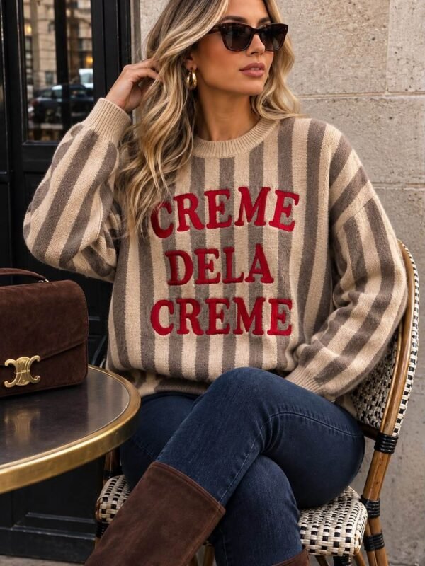 'Crème de la Crème Sweater