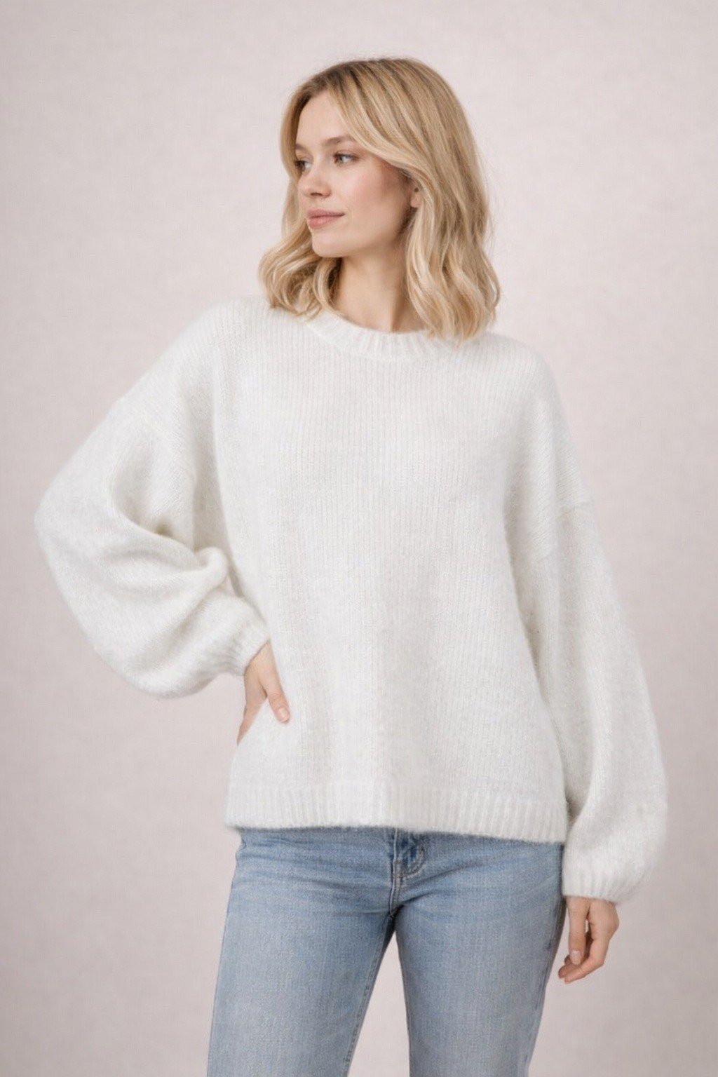 Sweater Ice White