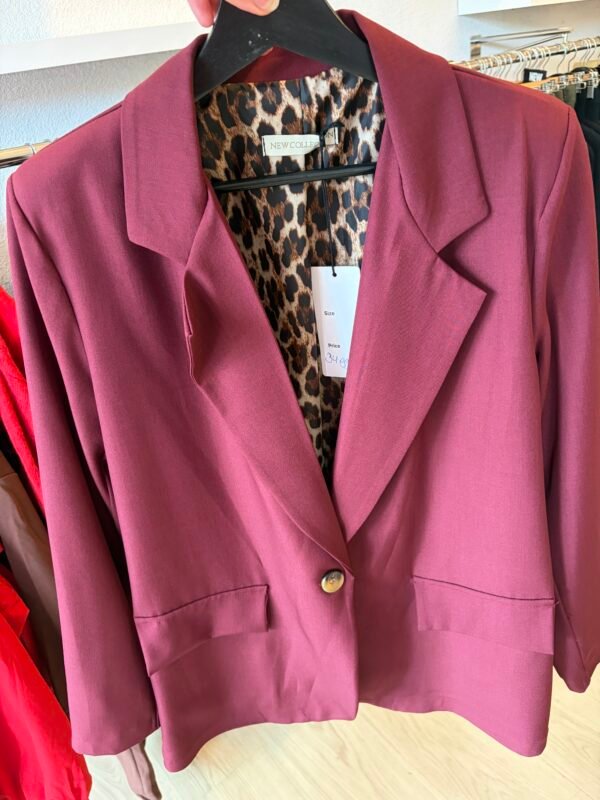 Blazer Burgundy